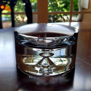 KROSNO Poland Bubble Glass Ashtray